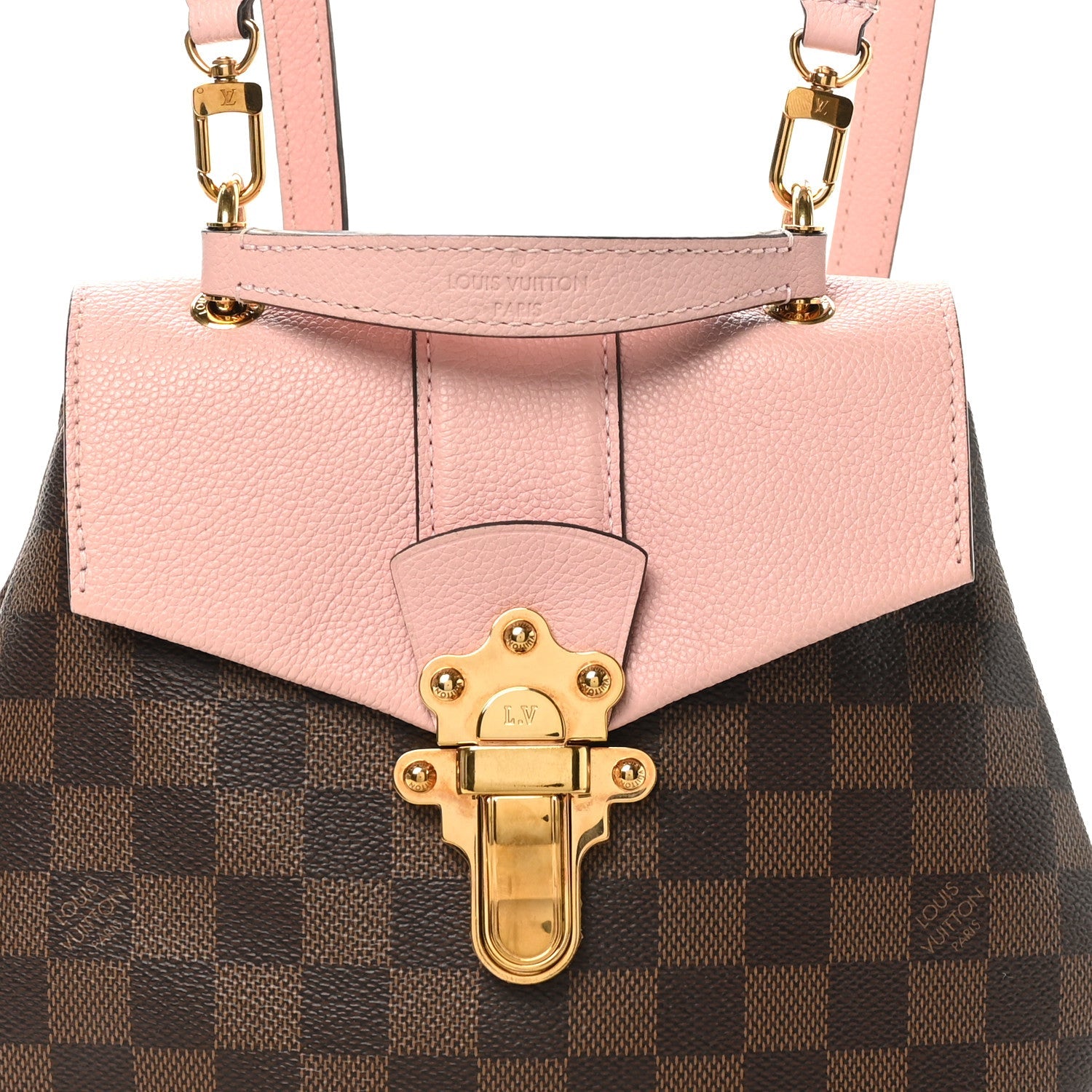 Louis Vuitton Damier Ebene Clapton Backpack Magnolia