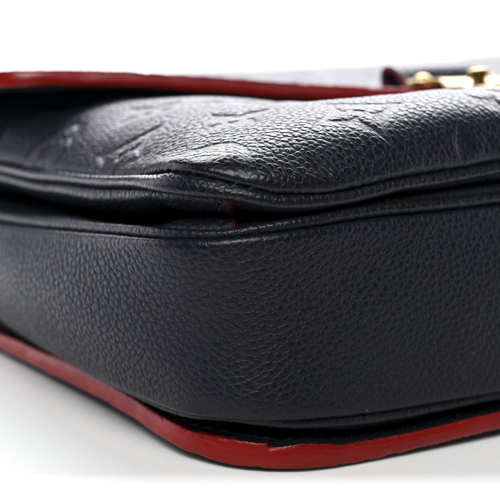 Louis Vuitton Empreinte Pochette Metis Marine Rouge
