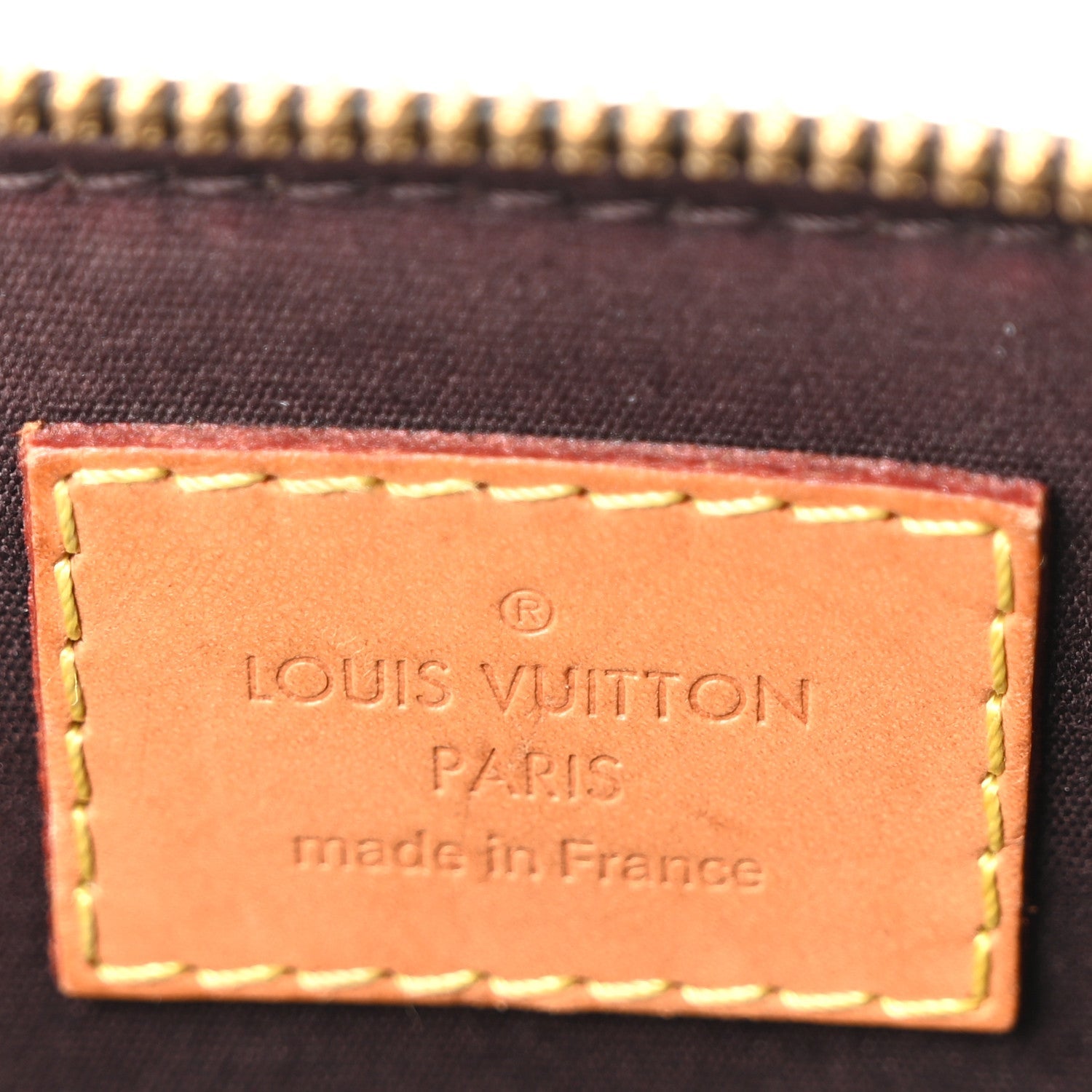 Louis Vuitton Vernis Alma BB Amarante