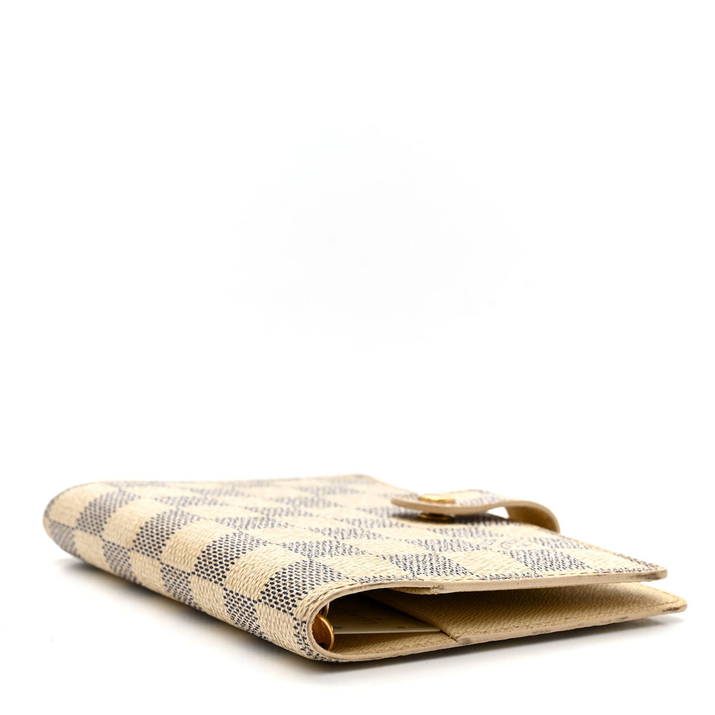 Louis Vuitton Damier Azur Small Ring Agenda Cover