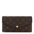 Louis Vuitton Monogram Sarah Wallet NM Coquelicot