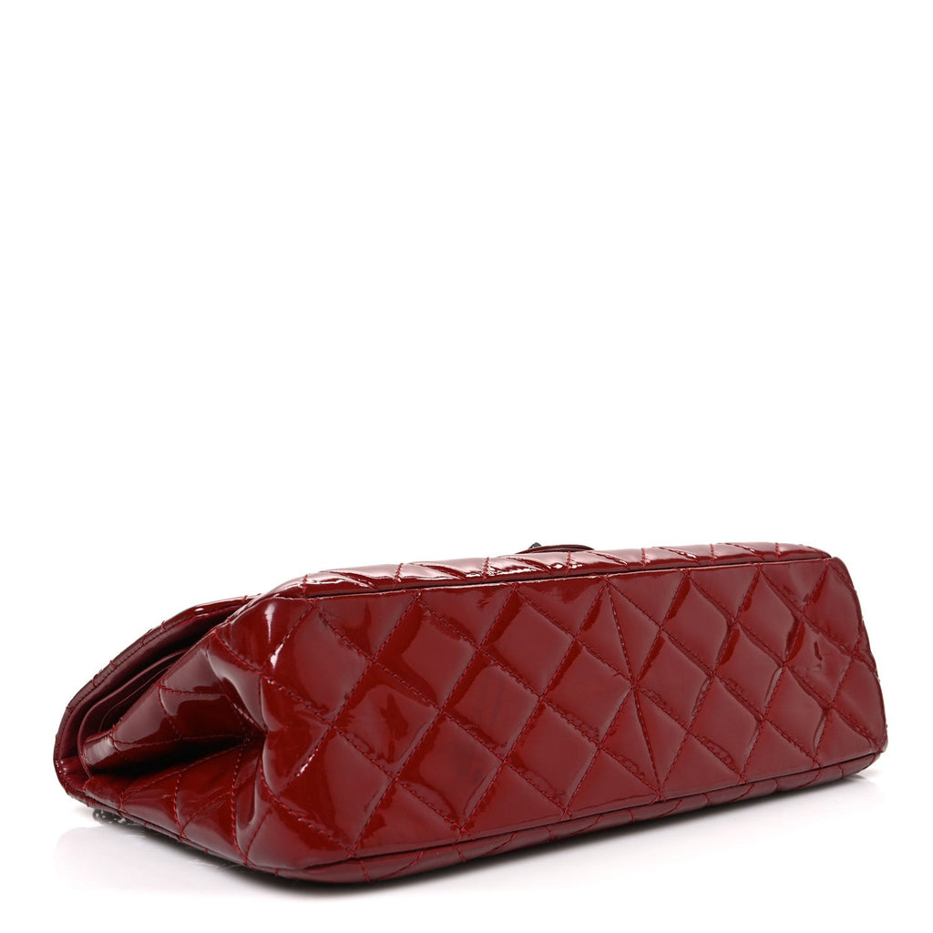 Chanel Patent Quilted 2.55 Reissue 226 Flap Red
