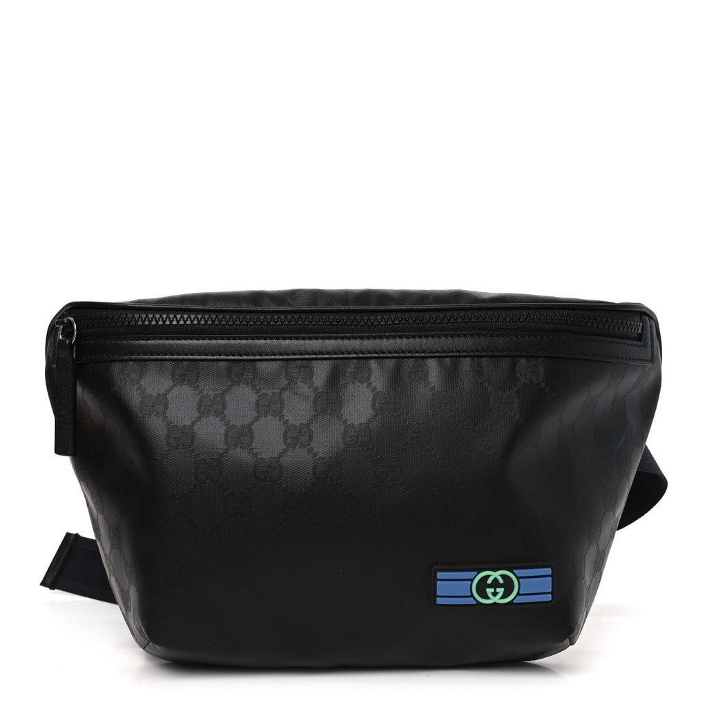Gucci GG Monogram Belt Bag Black