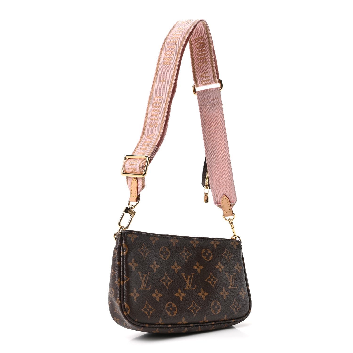 Louis Vuitton Monogram Multi Pochette Accessories Rose Clair