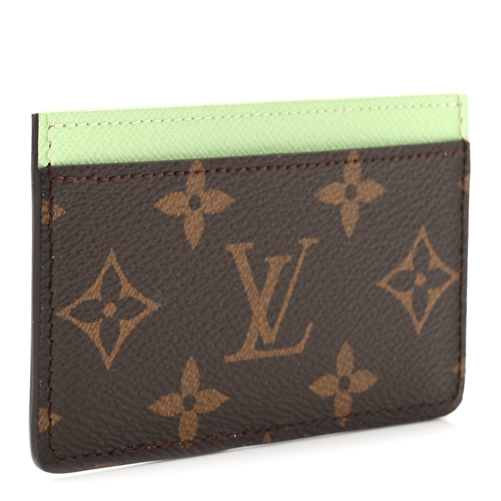 Louis Vuitton LV X TM Monogram Cherry Blossom Card Holder Sakura Brown