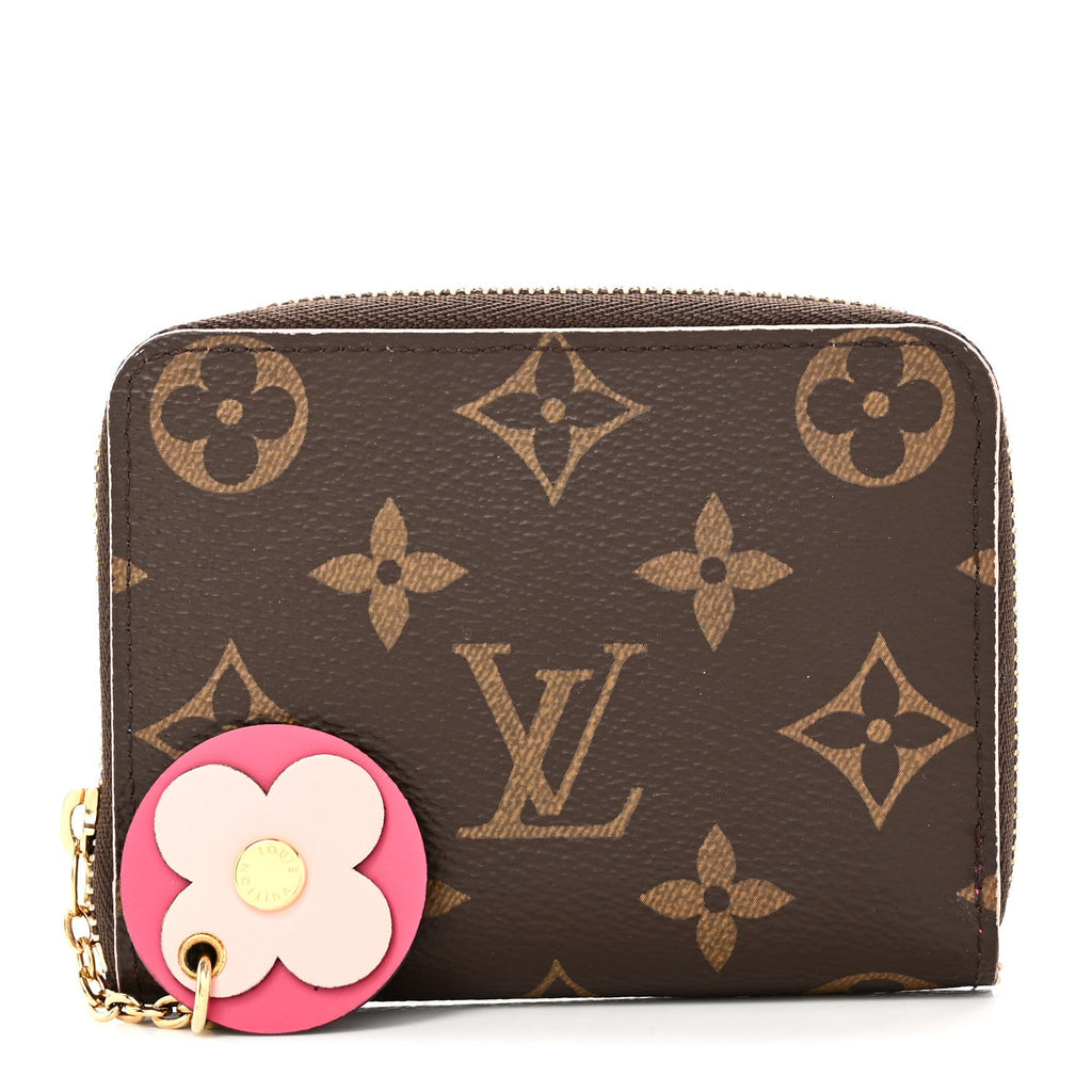 Louis Vuitton Monogram Bloom Flower Zippy Coin Purse