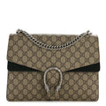 Gucci GG Supreme Monogram Medium Dionysus Shoulder Bag Black