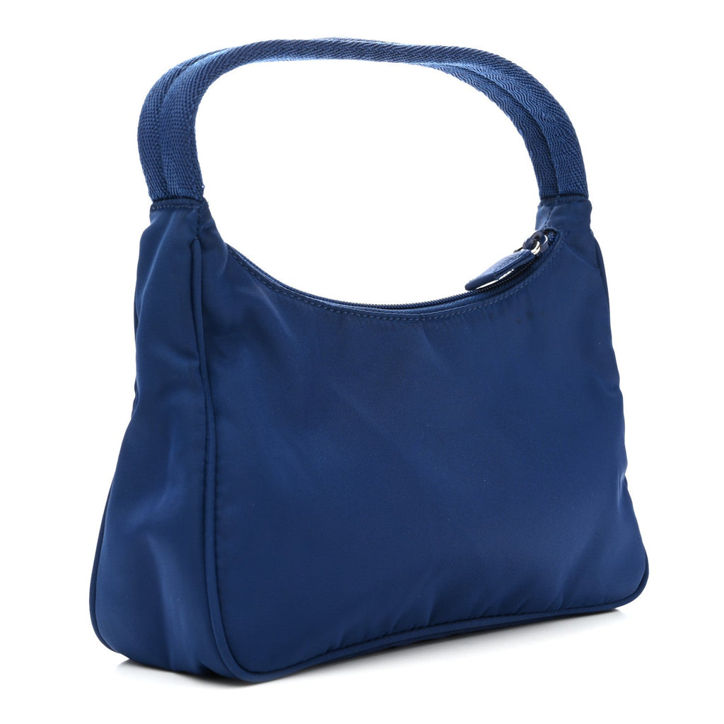 Prada Tessuto Nylon Sport Mini Shoulder Bag Bluette