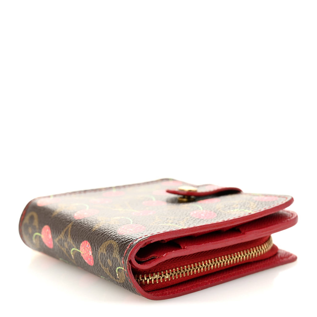 Louis Vuitton Monogram Cerises Compact Zippe Wallet