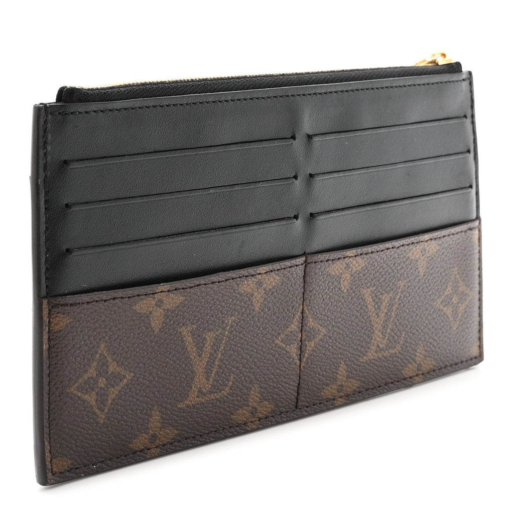 Louis Vuitton Monogram Slim Purse Black