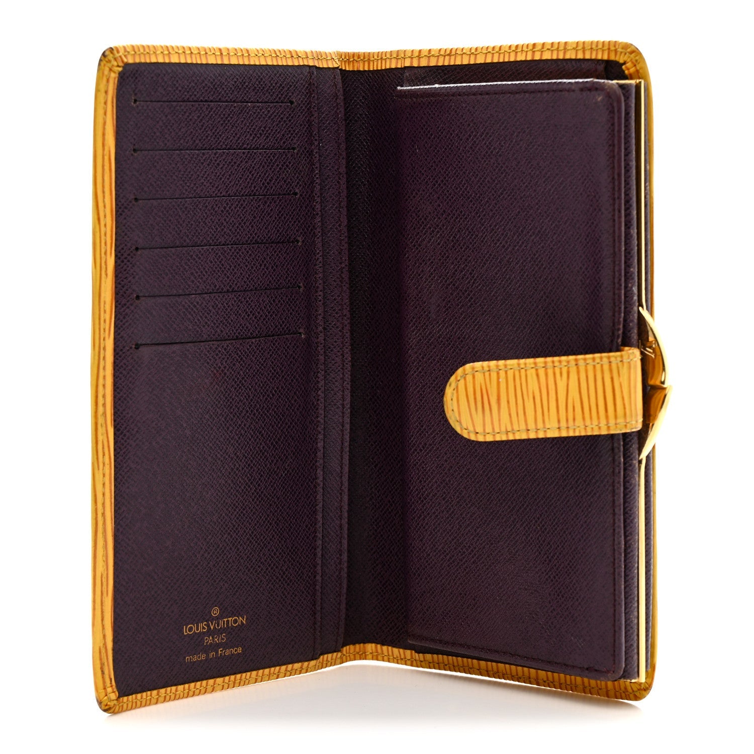 Louis Vuitton Epi Continental French Purse Wallet Tassil