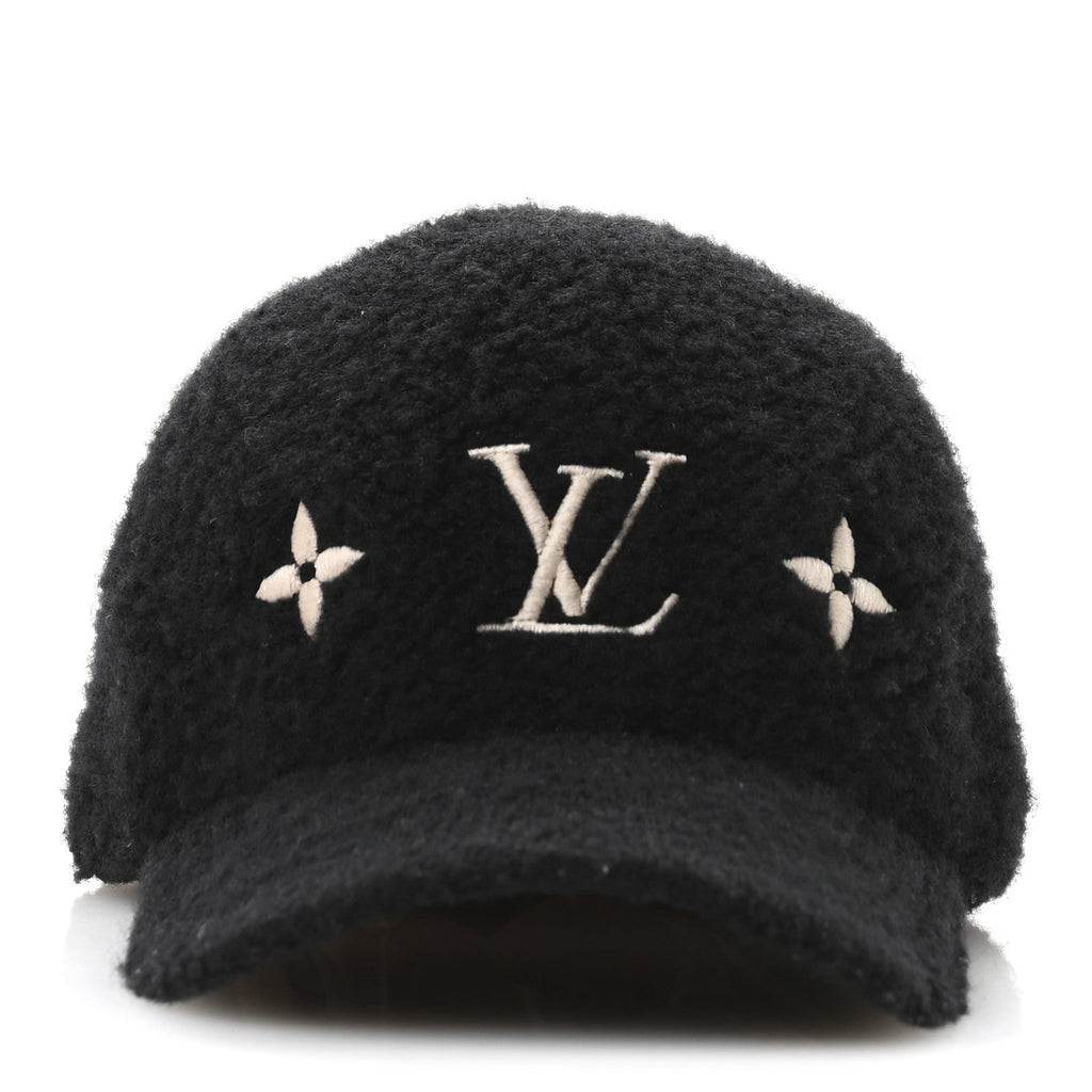 Louis Vuitton Wool Woolgram Cap L Black