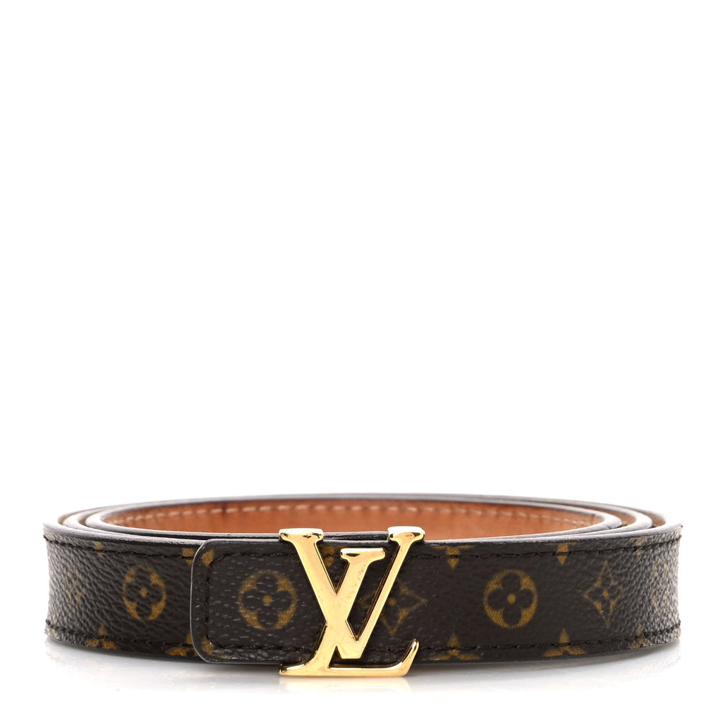 Louis Vuitton Monogram 20mm Initiales Belt 80/32