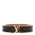 Louis Vuitton Monogram 20mm Initiales Belt 80/32
