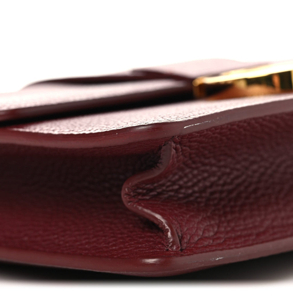 Christian Dior Grained Calfskin 30 Montaigne Flap Bag Red Brick