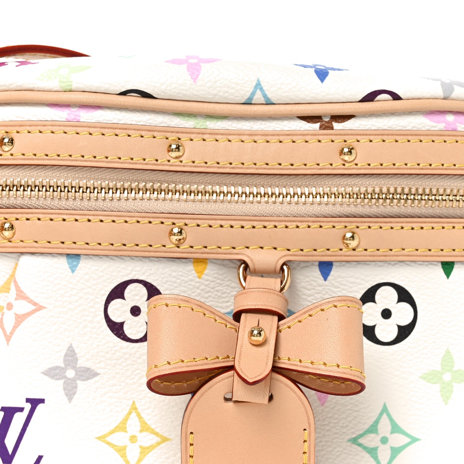 Louis Vuitton LV X TM Monogram Multicolor High Rise Bumbag White