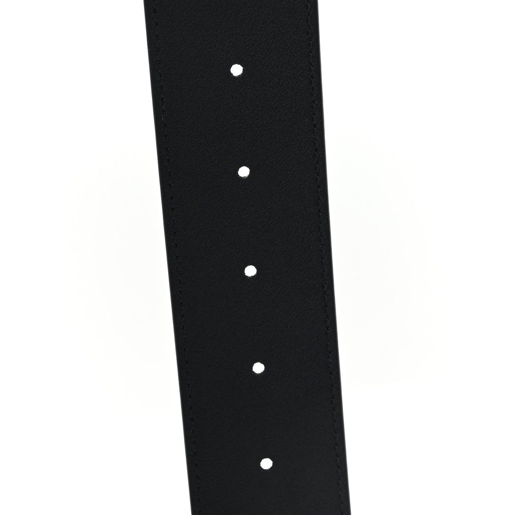 Gucci Plutone Calfskin Double G Belt 40mm 100 40 Black