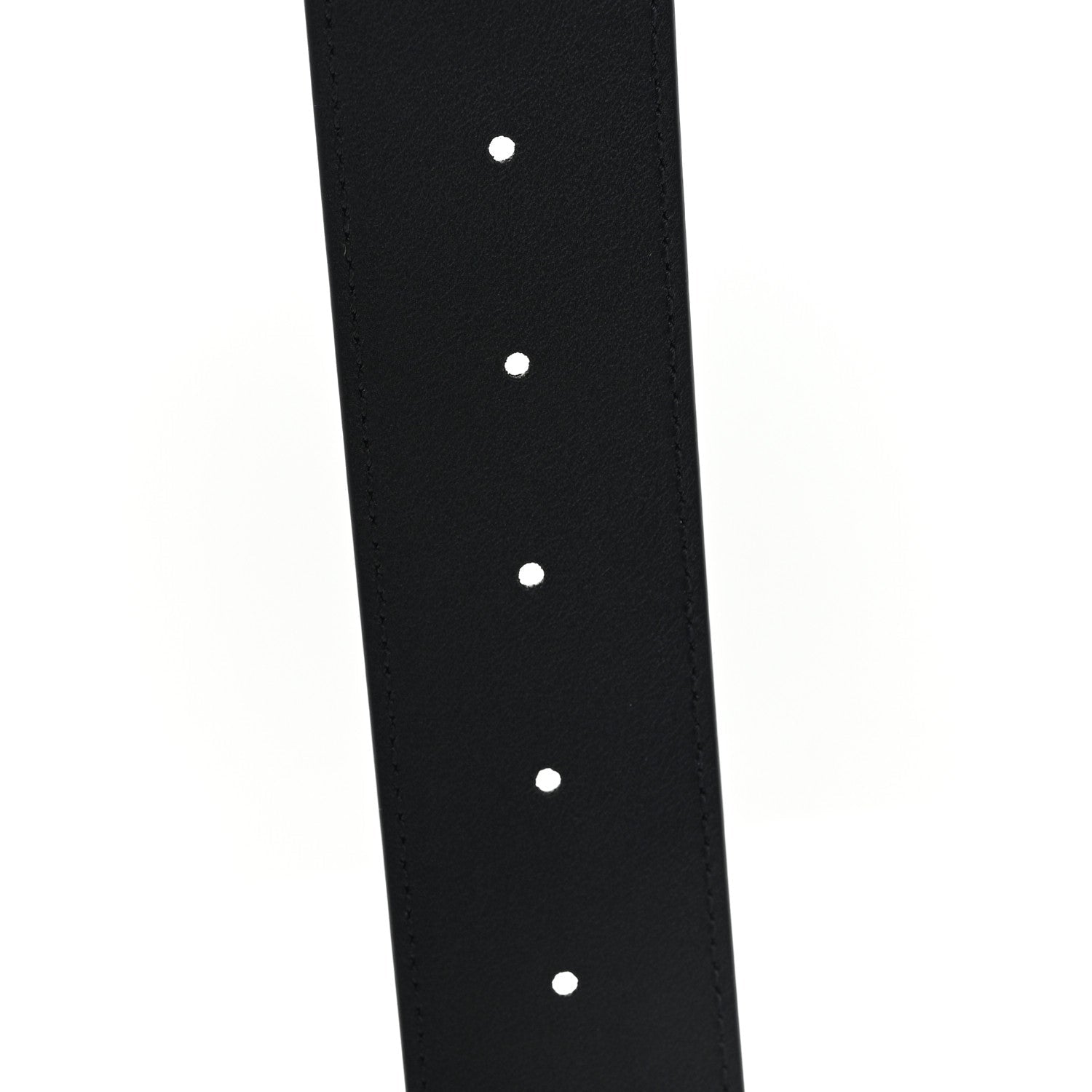 Gucci Plutone Calfskin Double G Belt 40mm 100 40 Black