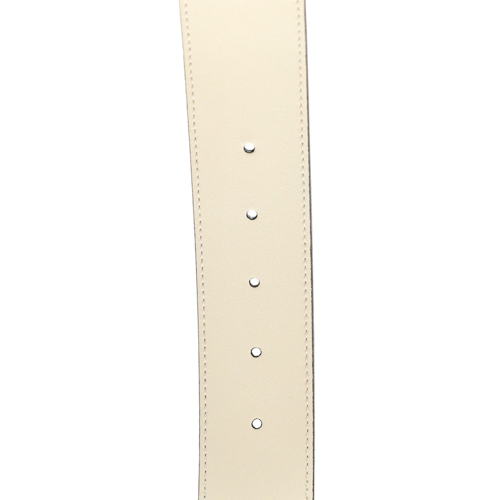 Gucci Calfskin Double G 40mm Belt 70 28 Mystic White