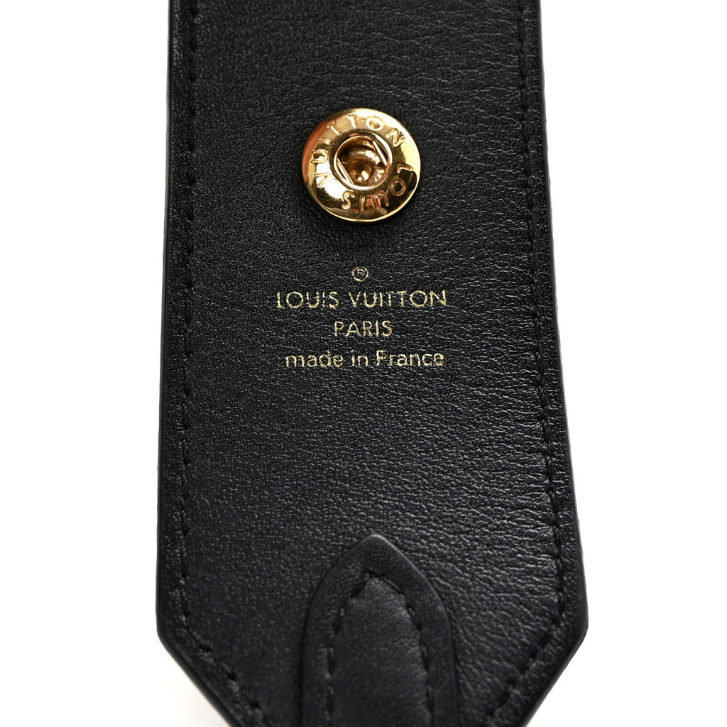 Louis Vuitton Monogram Adjustable Bandouliere Shoulder Strap Black