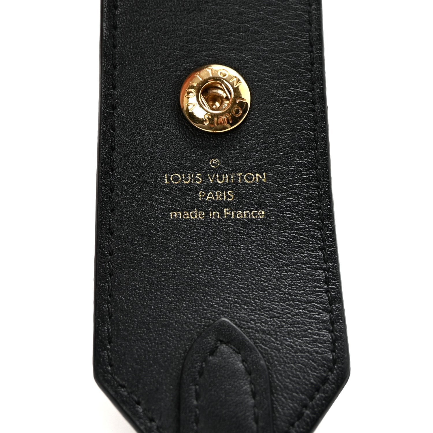 Louis Vuitton Monogram Adjustable Bandouliere Shoulder Strap Black