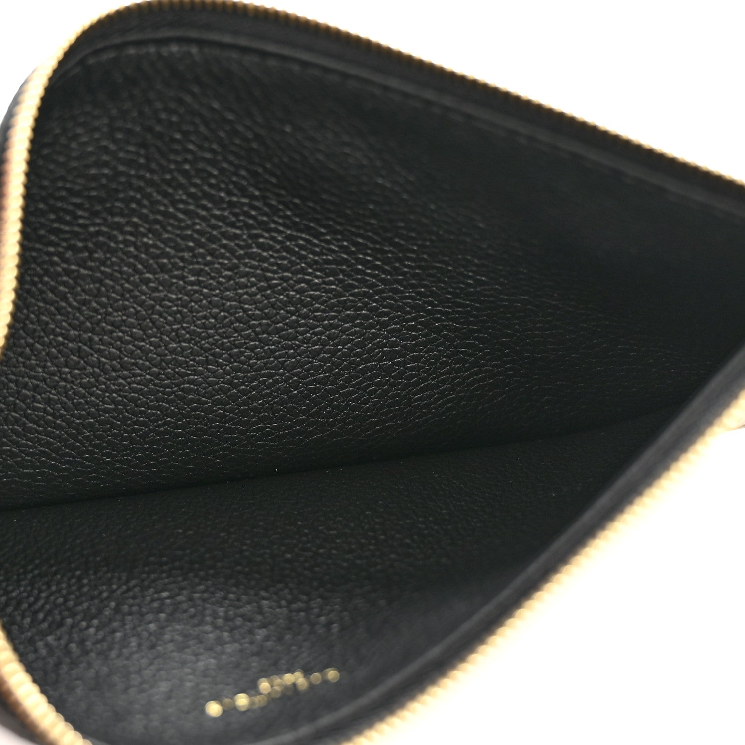 Louis Vuitton Empreinte Felicie Chain Wallet Zippered Insert Black
