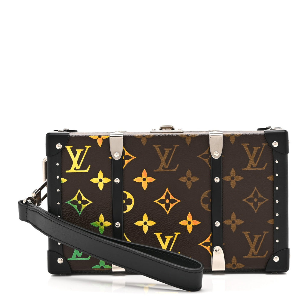 Louis Vuitton Monogram Wallet Trunk Black Multicolor