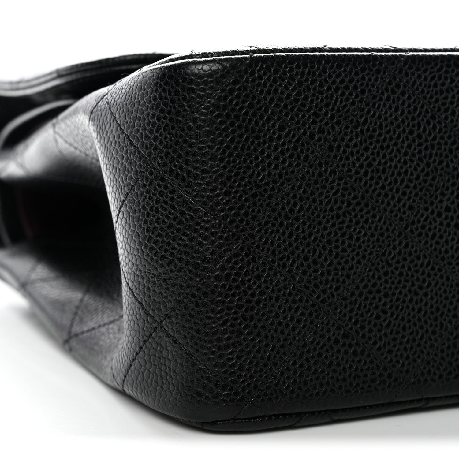 Chanel Caviar Quilted Jumbo Double Flap Black