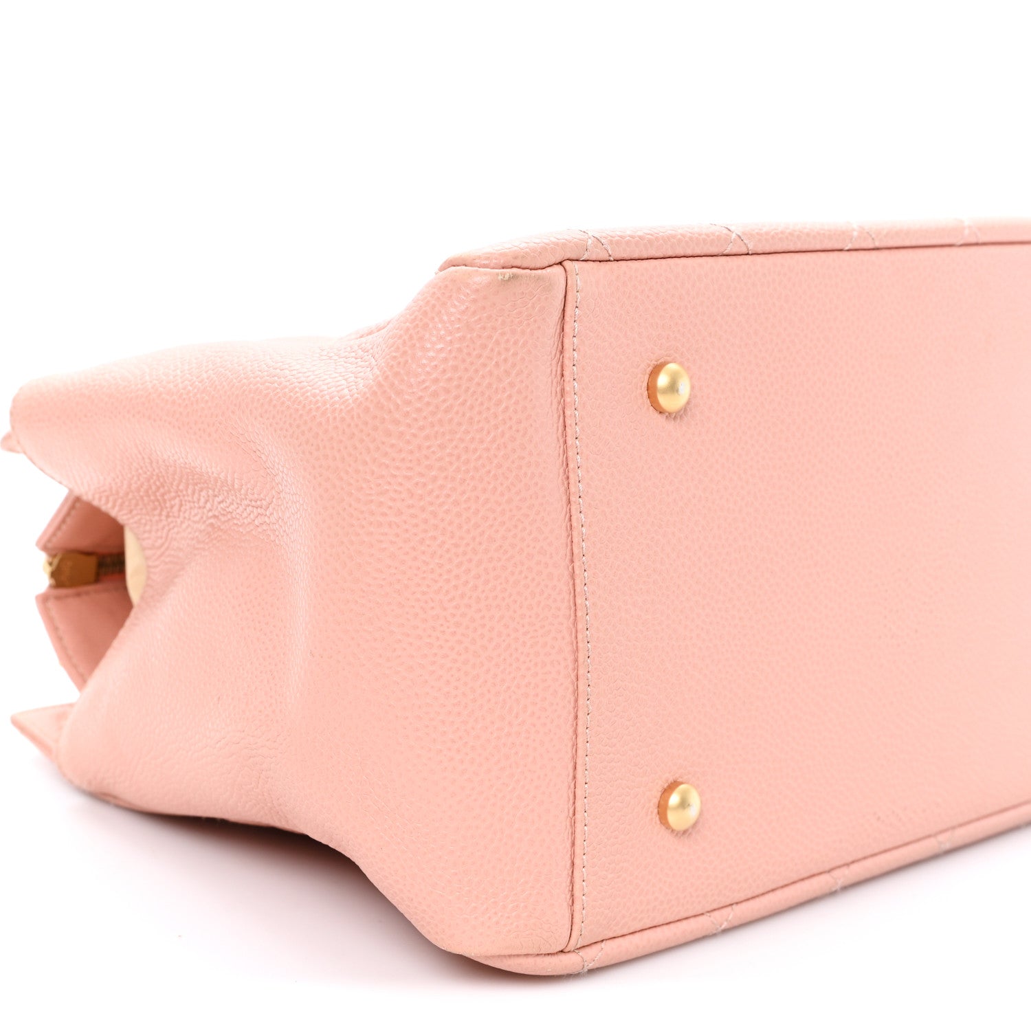 Chanel Caviar Quilted Petit Timeless Shopping Tote PTT Pink