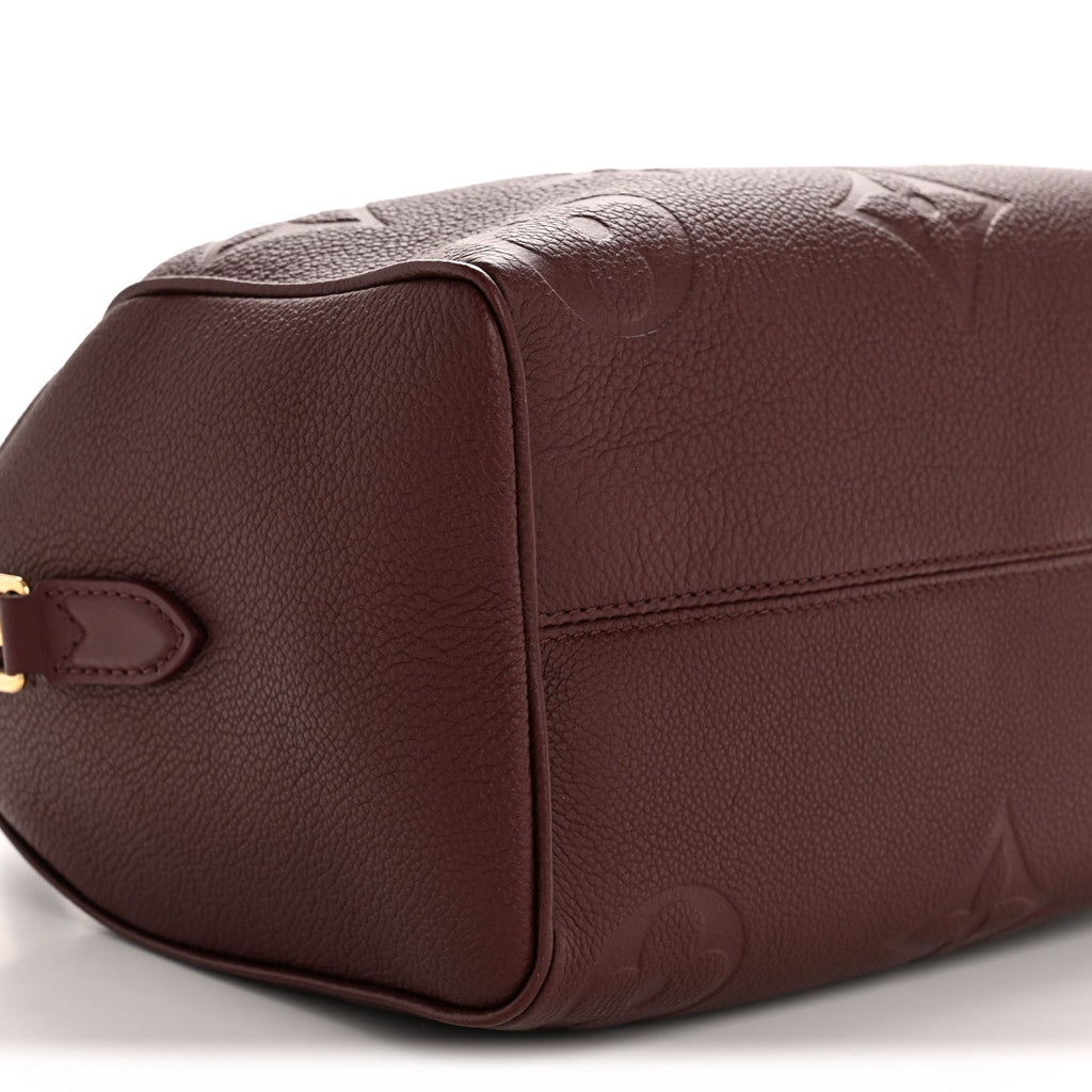 Louis Vuitton Empreinte Monogram Giant Speedy Bandouliere 25 Wine