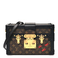 Louis Vuitton Monogram Petite Malle Black