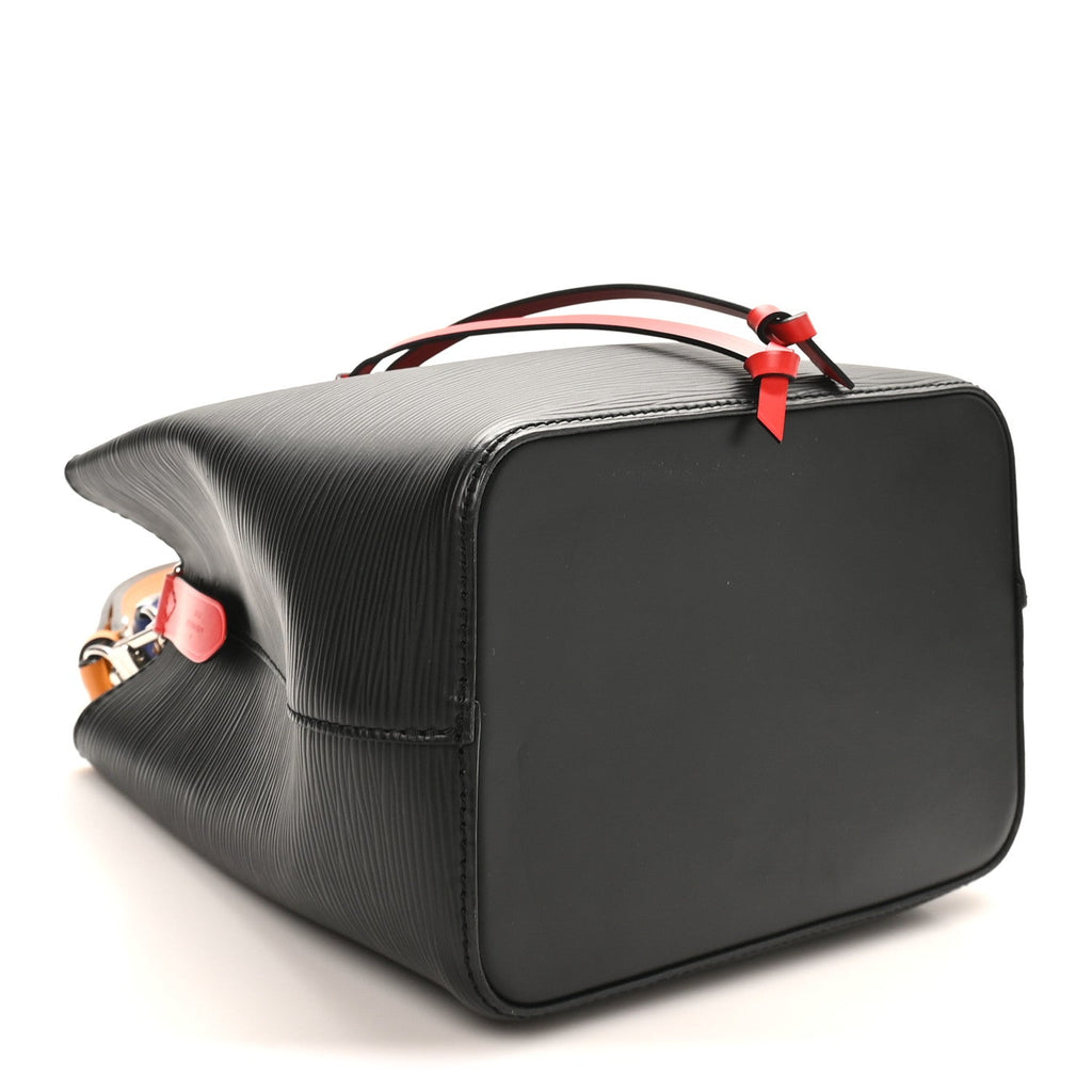 Louis Vuitton Epi Neonoe BB Black Safran