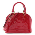 Louis Vuitton Vernis Alma BB Rose Indien