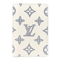 Louis Vuitton Calfskin Monogram Shadow Pocket Organizer NM White Navy