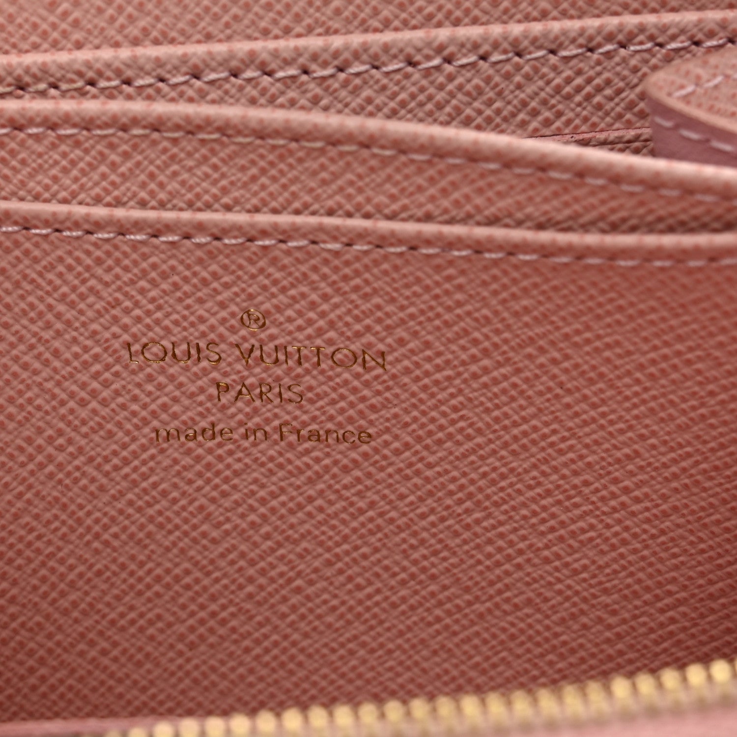 Louis Vuitton Damier Azur Zippy Coin Purse Rose Ballerine