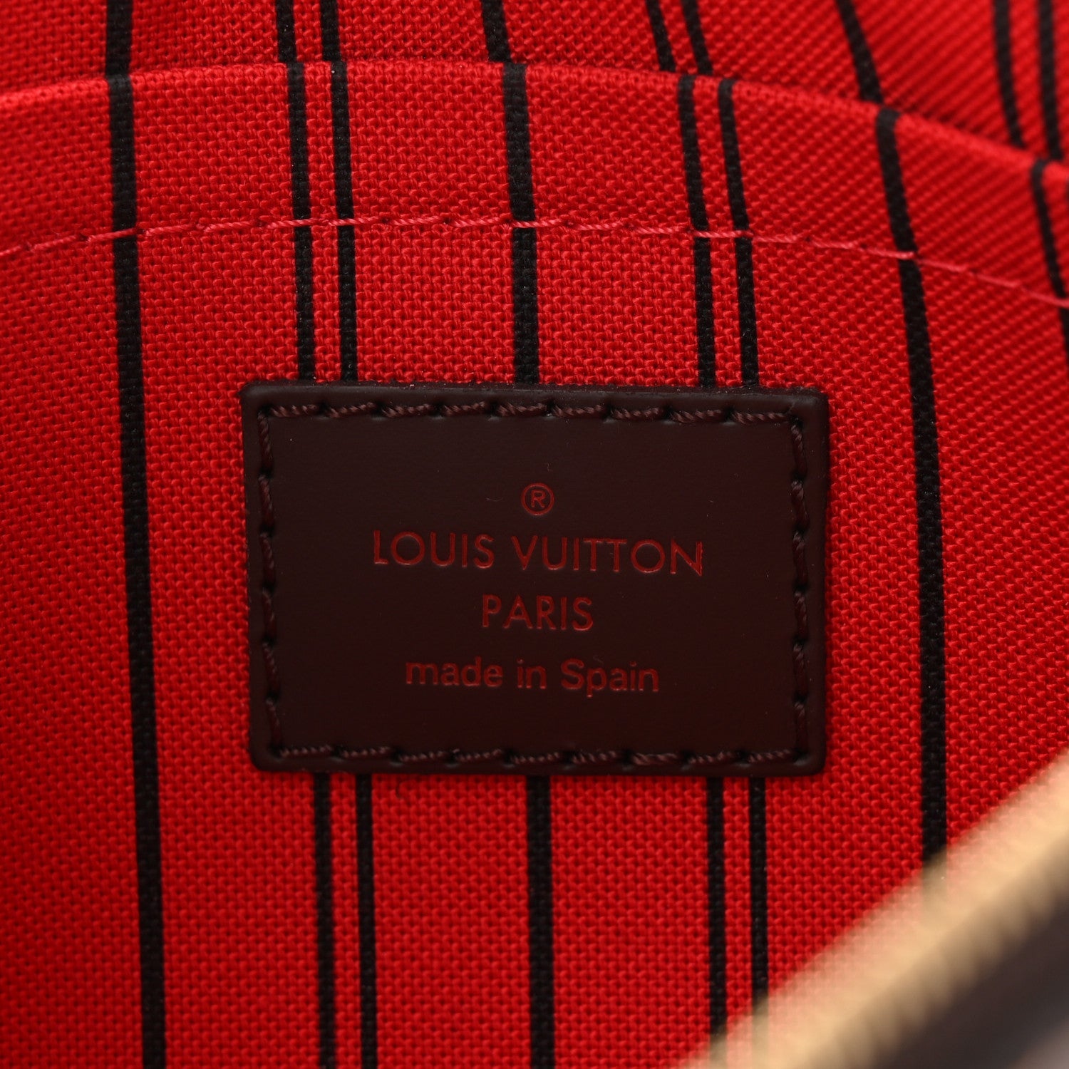 Louis Vuitton Damier Ebene Neverfull MM GM Pochette
