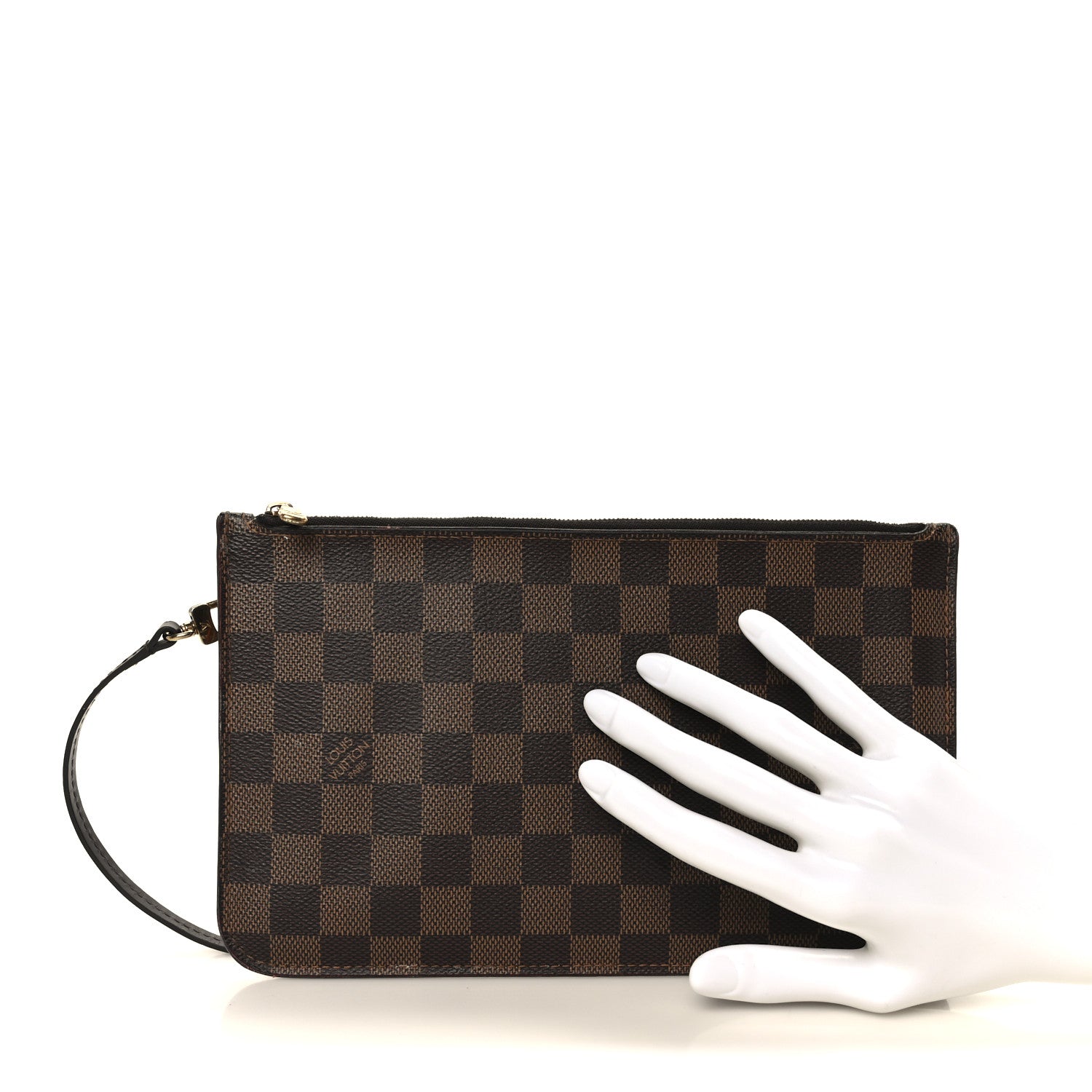 Louis Vuitton Damier Ebene Neverfull MM GM Pochette