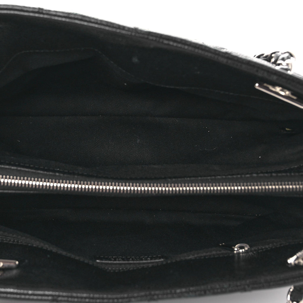 Chanel Caviar Quilted Timeless CC Soft Tote Black