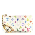 Louis Vuitton LV X TM Monogram Multicolor Key Pouch White