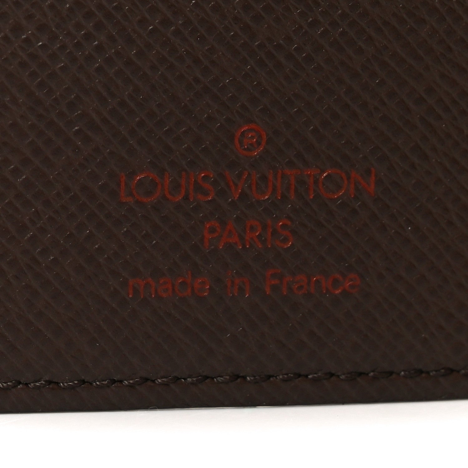 Louis Vuitton Damier Ebene Medium Ring Agenda Cover