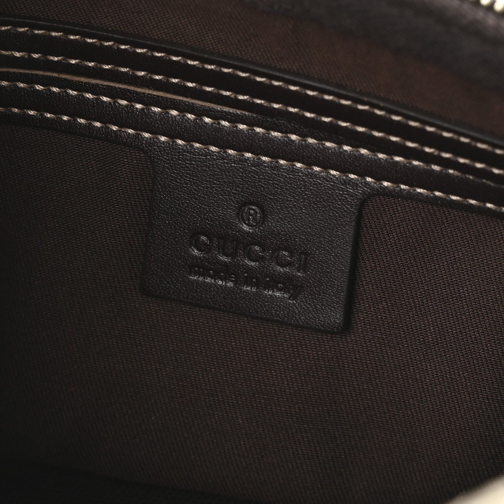 Gucci GG Supreme Monogram Belt Bag Dark Brown