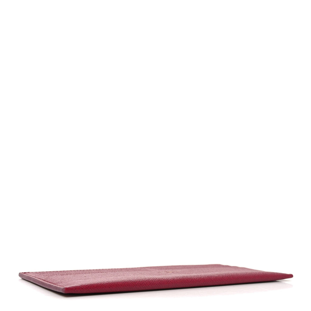 Louis Vuitton Calfskin Felicie Card Holder Insert Fuchsia