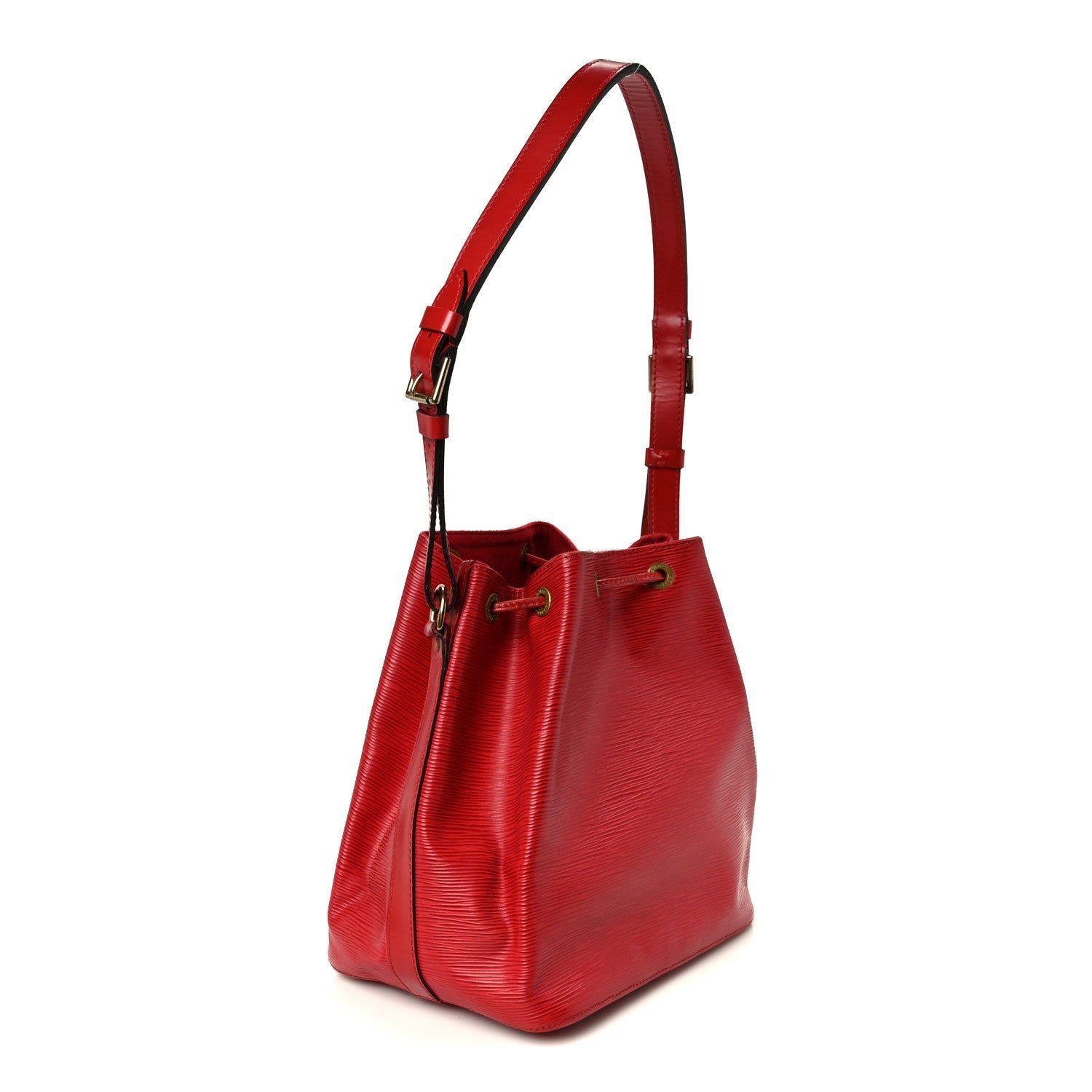 Louis Vuitton Epi Petit Noe Castillan Red