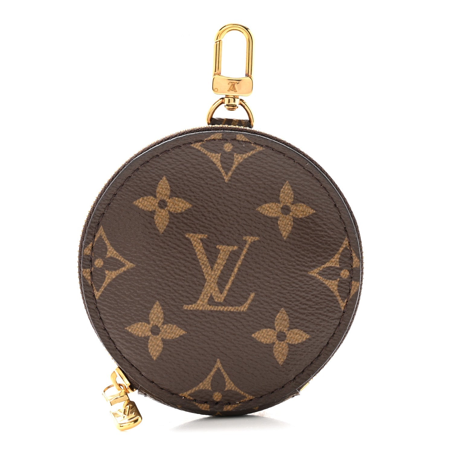 Louis Vuitton Monogram Multi Pochette Accessories Round Coin Purse