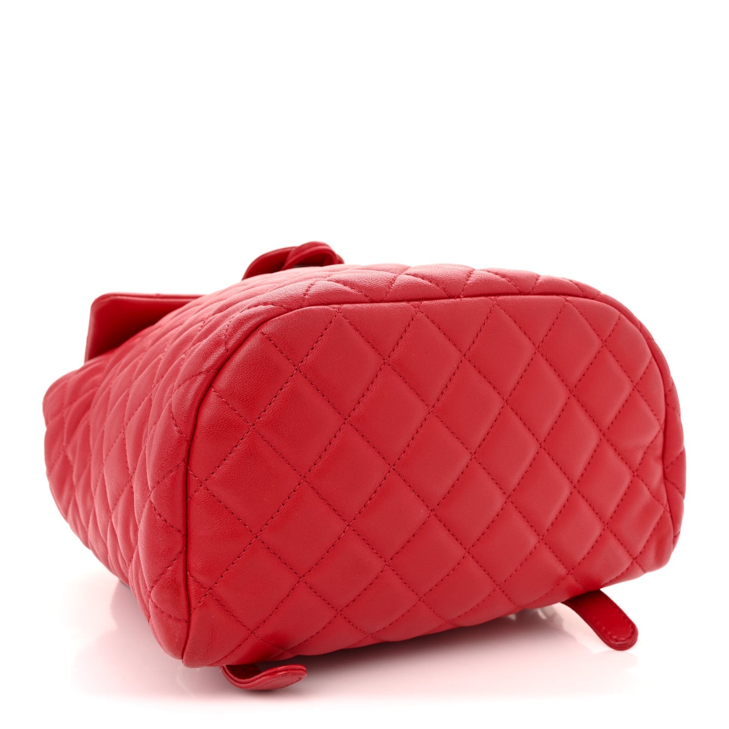 Chanel Lambskin Quilted Small Urban Spirit Backpack Red