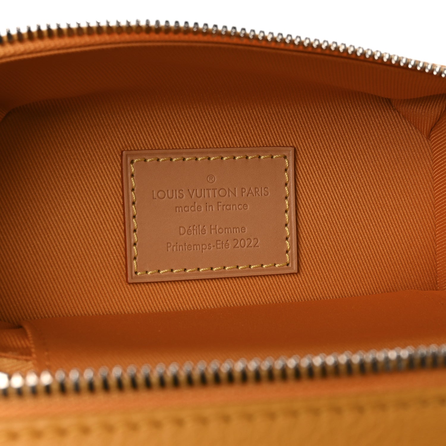 Louis Vuitton Pochette Trunk Verticale Saffron