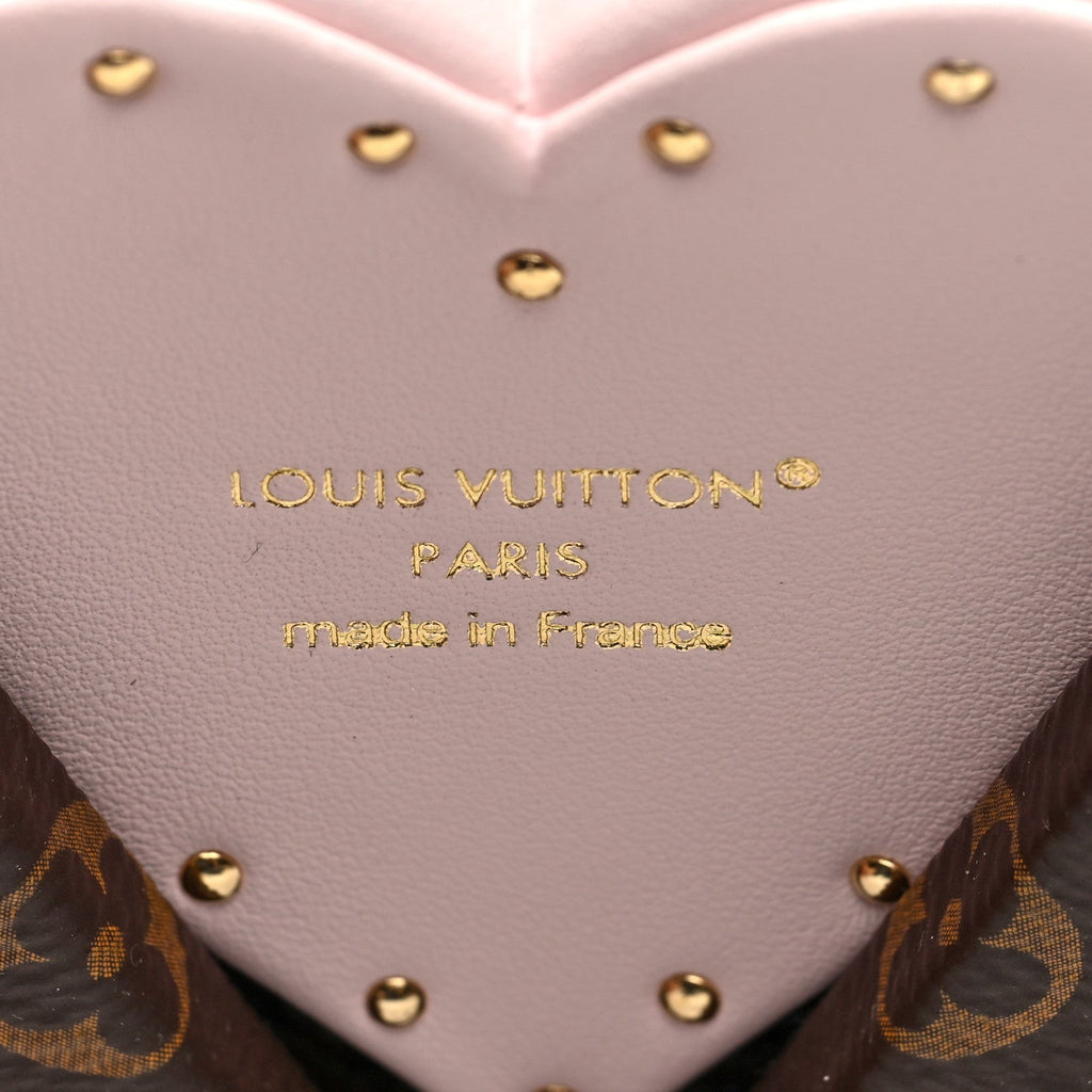 Louis Vuitton Monogram Heart Ecrin Coeur Jewelry Case