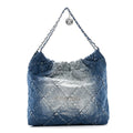 Chanel Denim Quilted Chanel 22 Blue