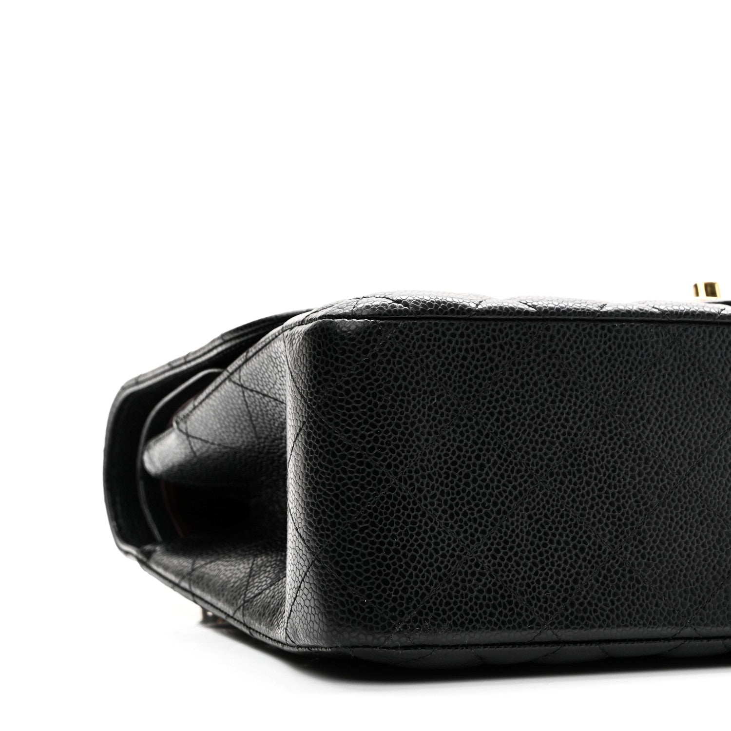 Chanel Caviar Quilted Jumbo Double Flap Black