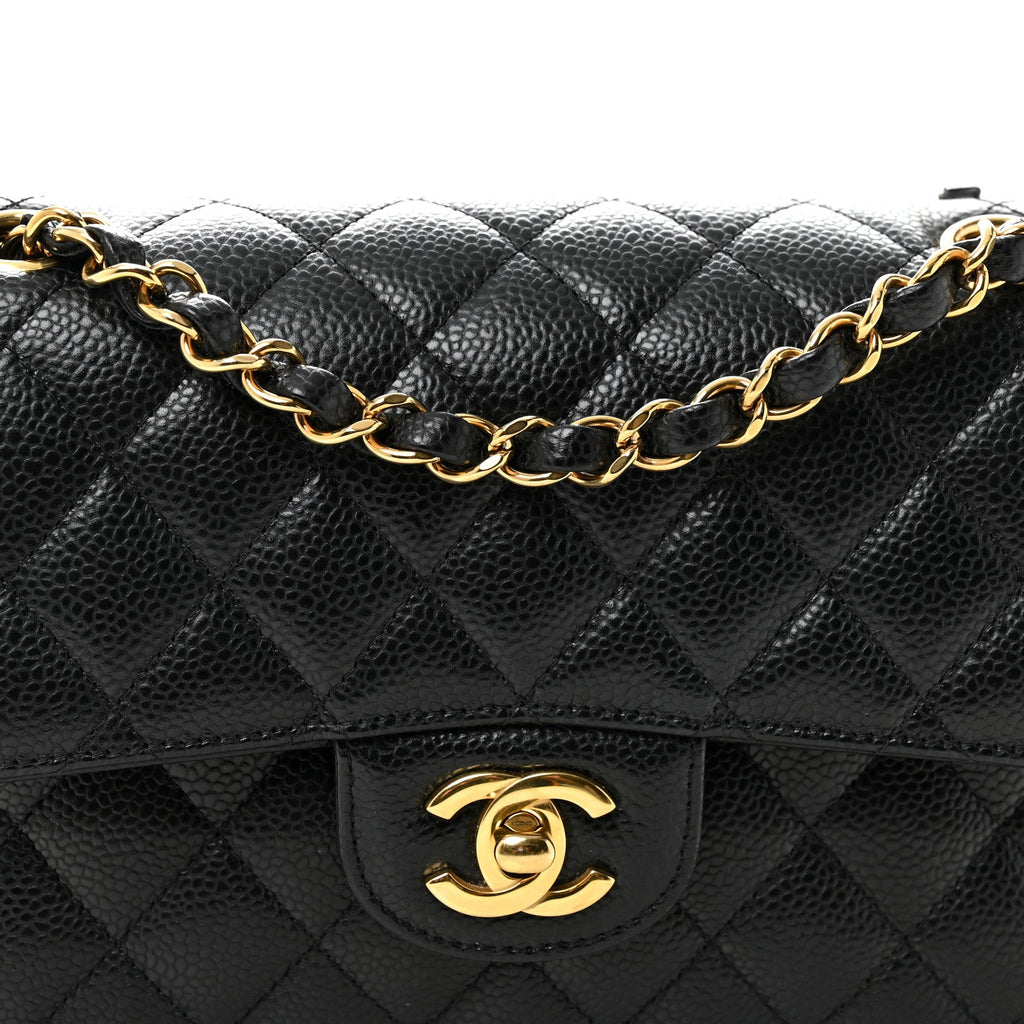 Chanel Caviar Quilted Small Double Flap Black